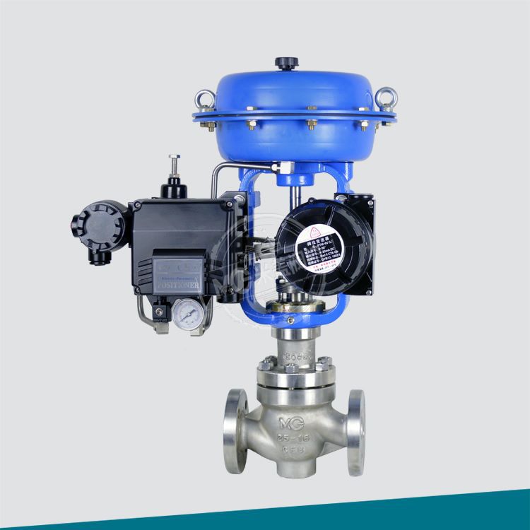 气动调节阀薄膜切断阀CV3000型气动比例调节阀4-20MA输入输出反馈