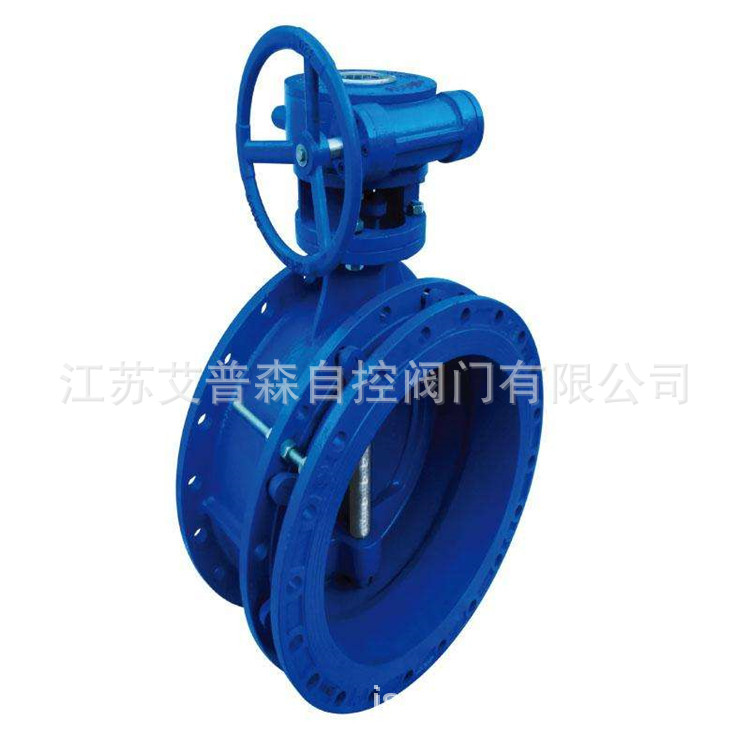 伸缩法兰蝶阀SD341X-16 SD343H-16C大口径涡轮伸缩水用蝶阀