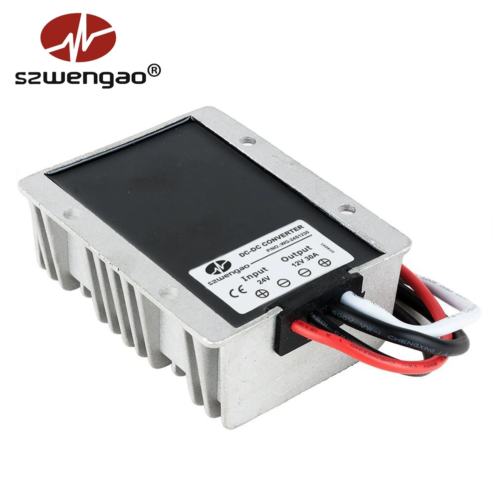 Прямые продажи завода 24V до 12V 30A 360W автомобильный конвертер питания от DC-DC стабилизатор DC