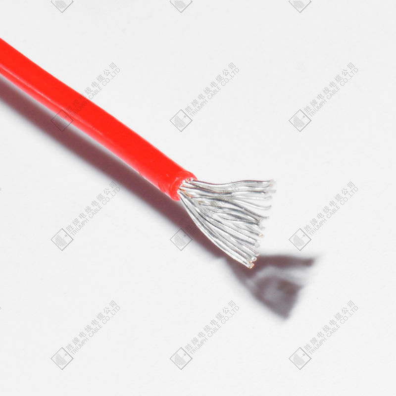 美标镀银导线AF-250度0.2平耐高温电子线PFA绝缘电缆线耐磨防腐蚀