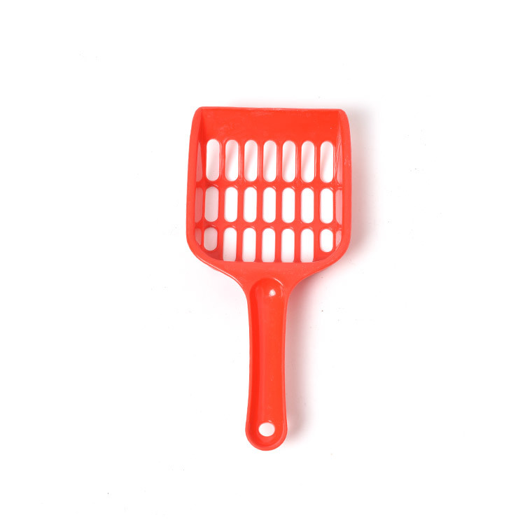 Suministros de limpieza para mascotas de plástico pala de arena para gatos suministros duraderos para mascotas pala de arena para gatos pala de estiércol ventas directas de la fábrica