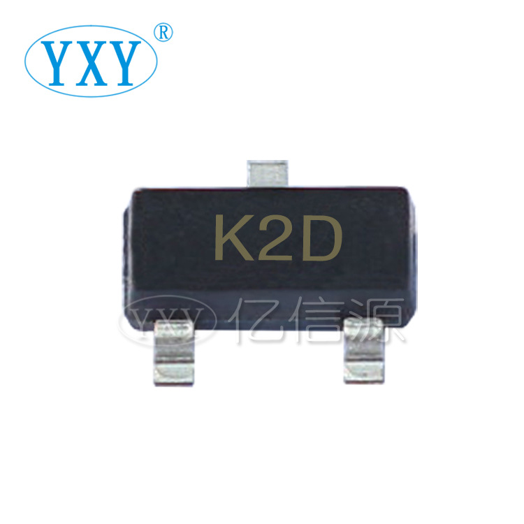 厂家直营 MMBTA13 丝印K2D SOT-23封装 贴片三极管 足芯片