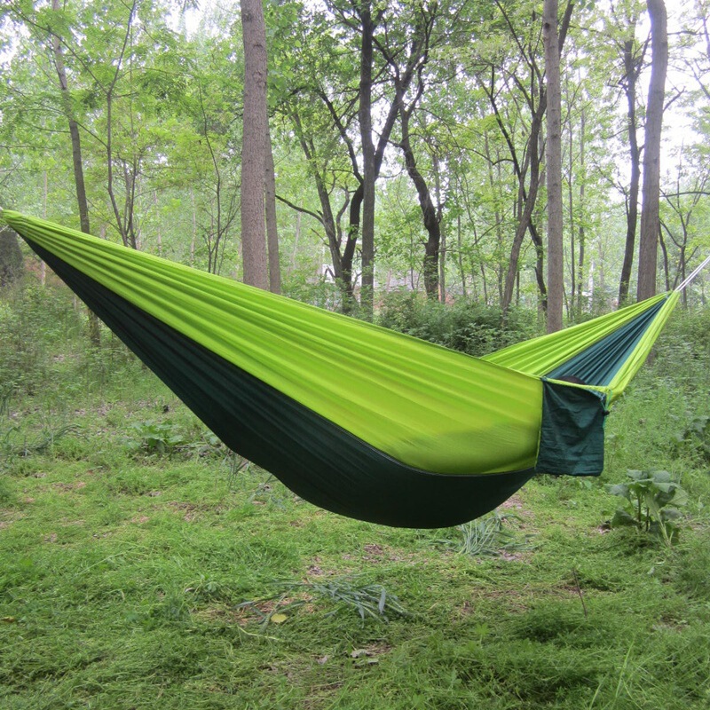 Hammock Outdoor Double Parachute Cloth Camping Leisure Hanging Chair Cross-Border Camping Outdoor Swing Aerial Yoga Hammock Outdoor Double Parachute Cloth Camping Leisure Hanging Chair Cross-Border Camping Outdoor Swing Aerial Yoga