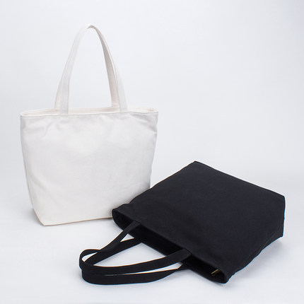 广告纯棉帆布袋可印刷logo棉布袋定 制空白帆布袋环 保手提购物袋