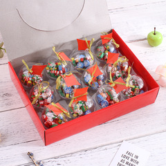 聖誕節日兒童禮物幼兒園活動小禮品小學生聖誕球橡皮擦獎品水晶球