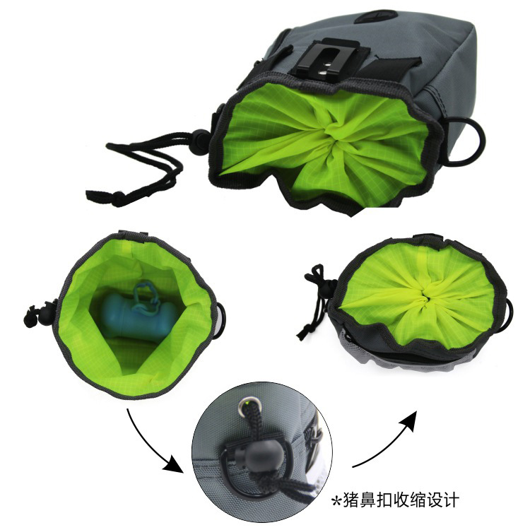 Bolsa de comida para perros multifuncional portátil transfronteriza bolsa de almacenamiento bolsa de entrenamiento para mascotas de gran capacidad merienda ventas directas de fábrica