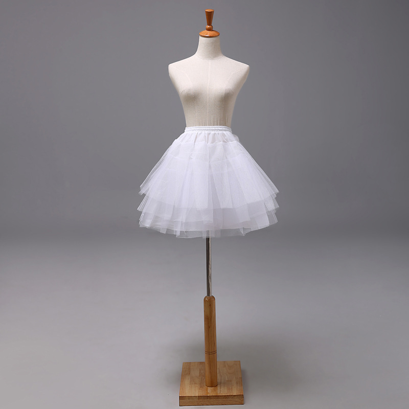 Violent Short Maid Outfit Lolita Tutu Skirt Short Daily Boneless Pannier Short Pannier Short Wedding Dress Pannier Skirt