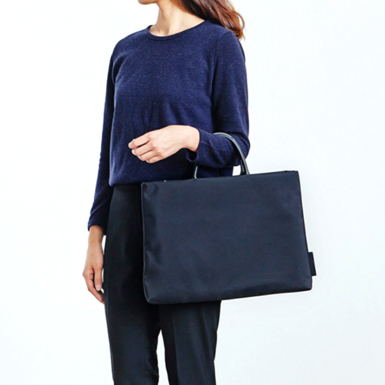 Computer Bag, Business Handbag, Men's and Women's Fashionable Simple Briefcase, Large Capacity Multi-Size Laptop Bag
