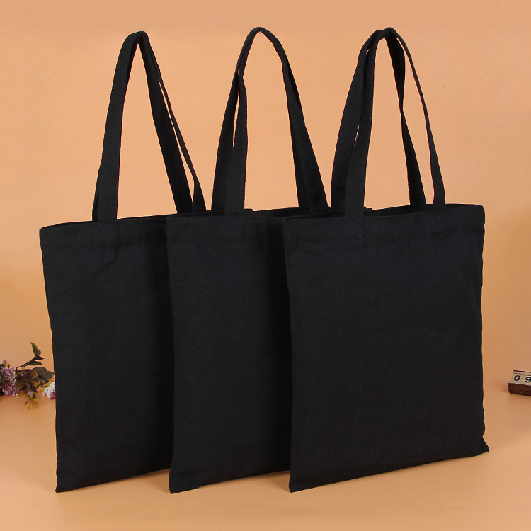 En stock bolsa de lona en blanco bolsa de compras portátil logotipo imprimible bolsa de lona de publicidad bolsa de compras con cremallera personalizada DIY