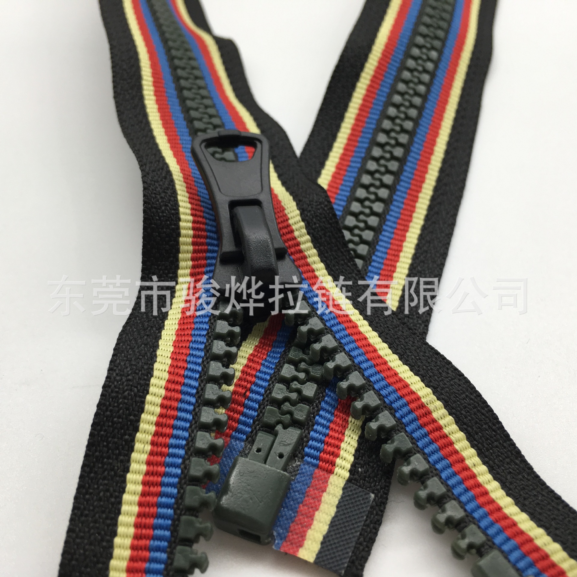 5#彩色双边齿树脂拉链 多色树脂拉链 镀金树脂拉链 镀银树脂拉链