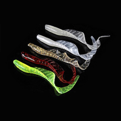 Skirt Tail Fin Worm Texas Rig 1.8g 5.8cm 3.8g 8.6cm Lure Artificial Soft Plastique Baits