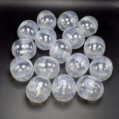 47MM*55MM Transparent Connect Egg Machine Plastic Shell, 2 Yuan, 3 Yuan, 5 Yuan Egg Machine Shell