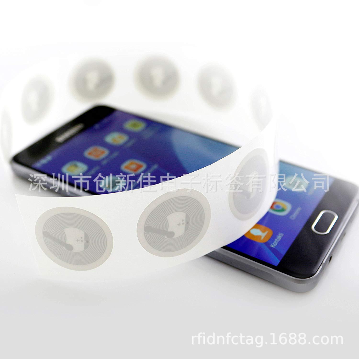 NTAG 213芯片Inlay NFC标签，RFID NFC不干胶标签，卷装出货