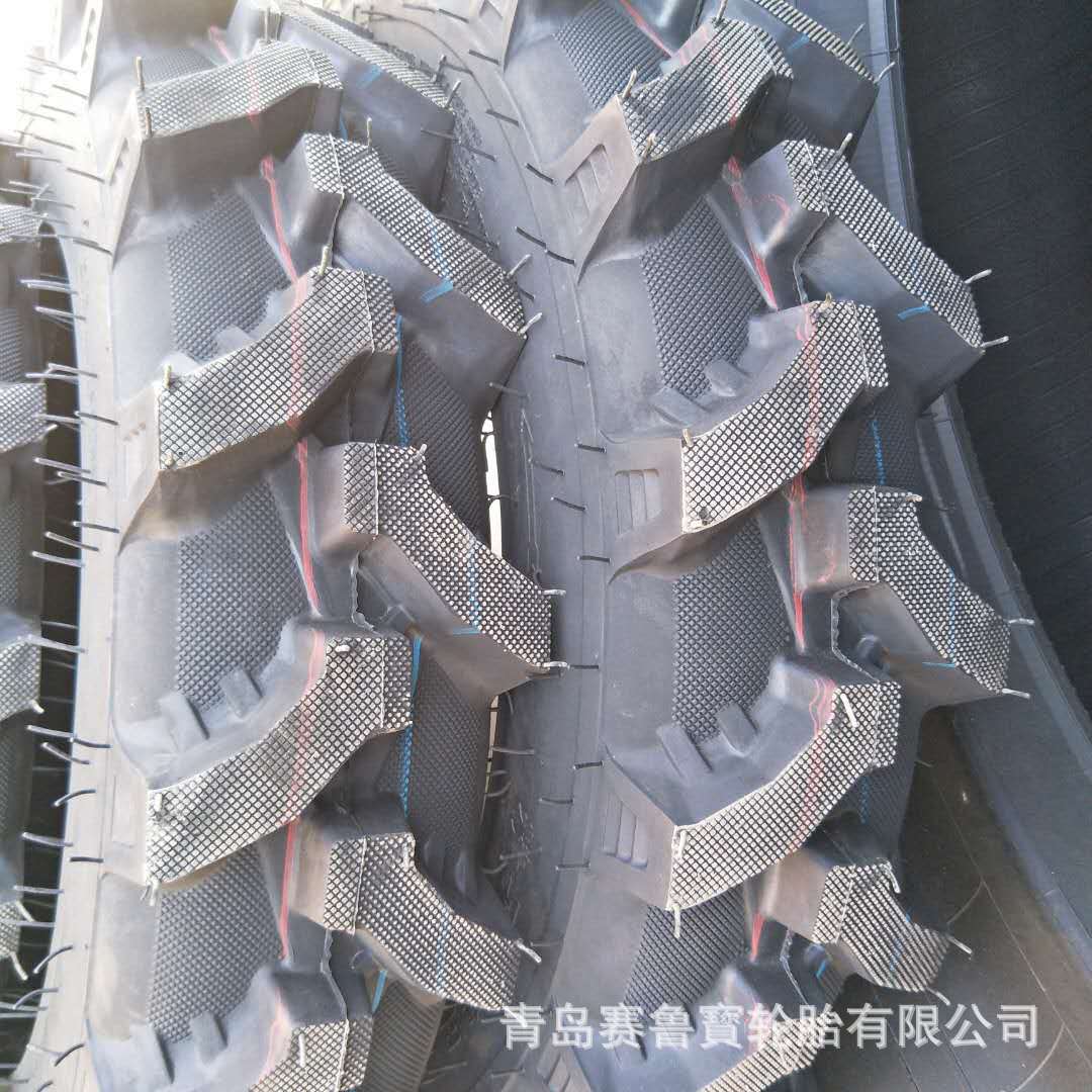 农用拖拉机轮胎8.3-20水旱两用 人字花纹胎