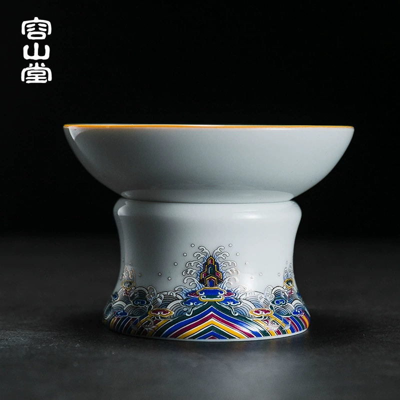 容山堂 Эмаль, керамическая чашка для чая, чайный набор