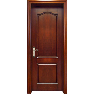 Nanjing Manufacturers Can Order African Walnut Log Style Scandinavian Style House Interior Doors Solid Wood Red Oak Doors
