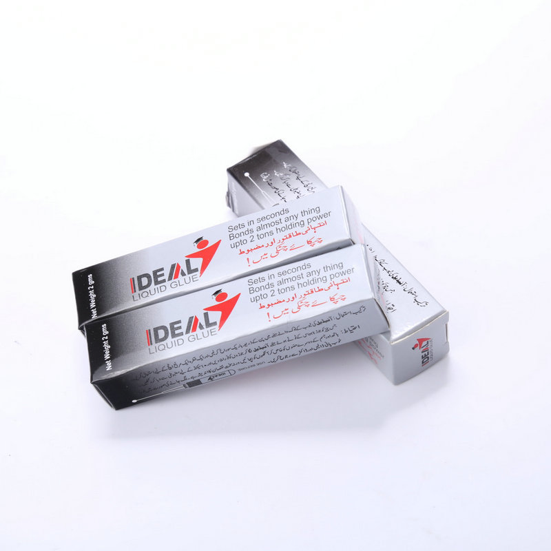 Factory wholesale export small transparent nail art strong nail glue toy glue