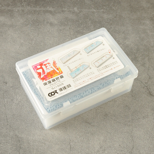 Model hand-painted DIY tools wet plate water-based paint pen coating palette acrylic paint hand-painted moisturizing box