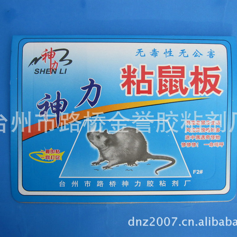 强力老鼠贴粘鼠板家用 环保老鼠贴新型灭鼠器