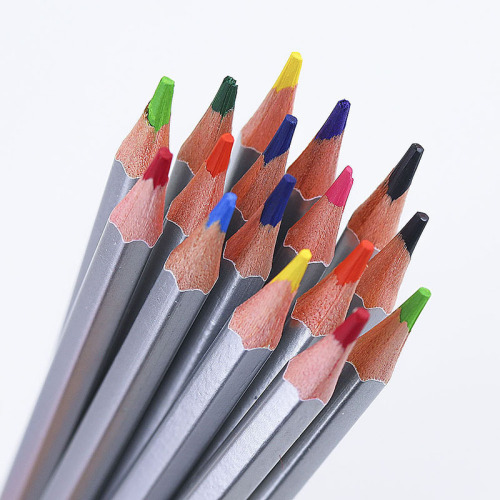 JUNESIX 3.0 premium core water-soluble colored pencils, watercolor painting heat shrinkable sheet pencils, 12-color set