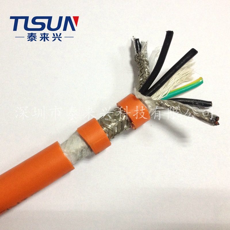 伺服电线 分屏电线 2*0.25+4*0.3mm2 编码器电缆 伺服马达电线
