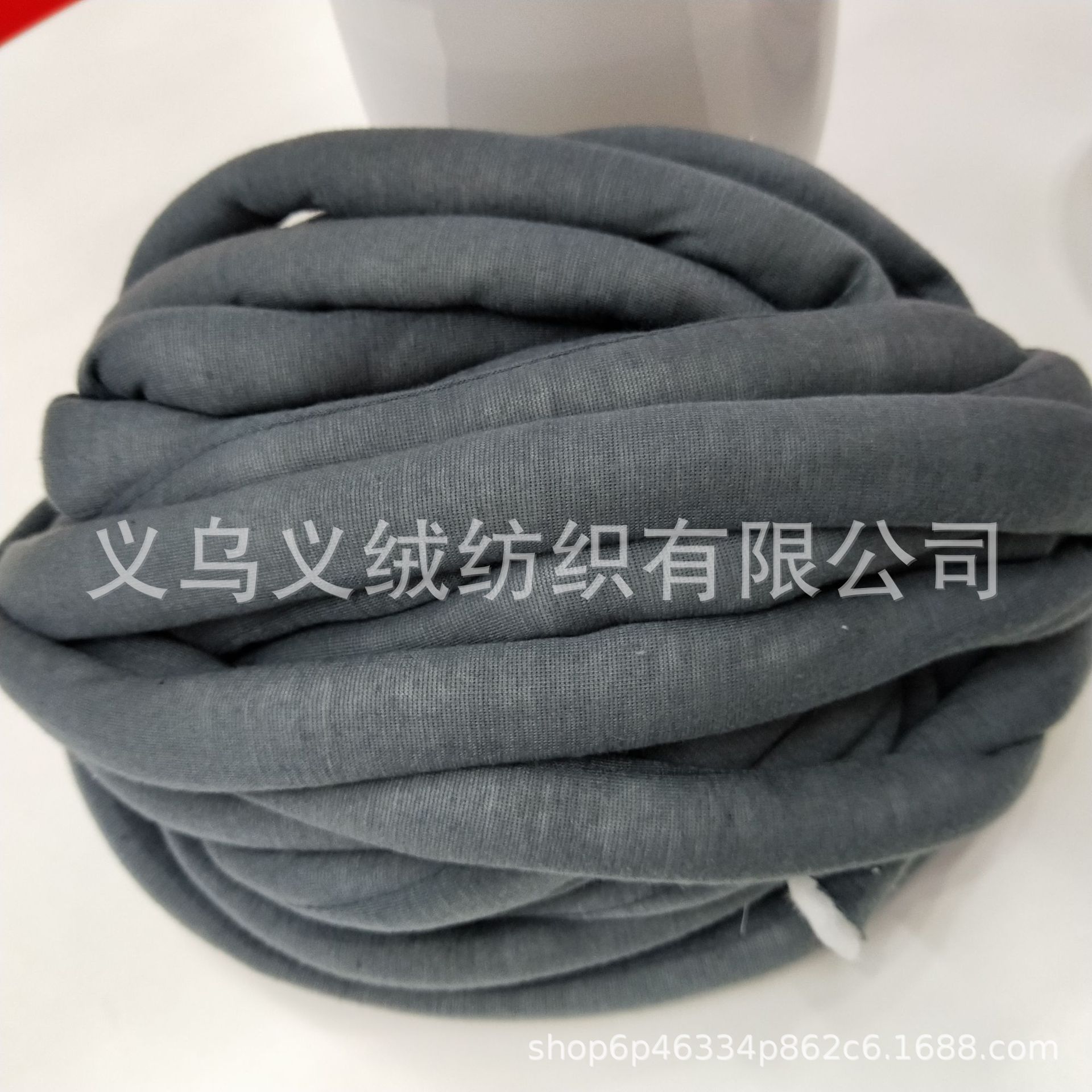 2,5 cm hilo de relleno hilo de algodón hilo de hielo Isla de lana hilo de tela tejido a mano circunferencia de la cama gato nido manta hilo tejido a mano lana gruesa