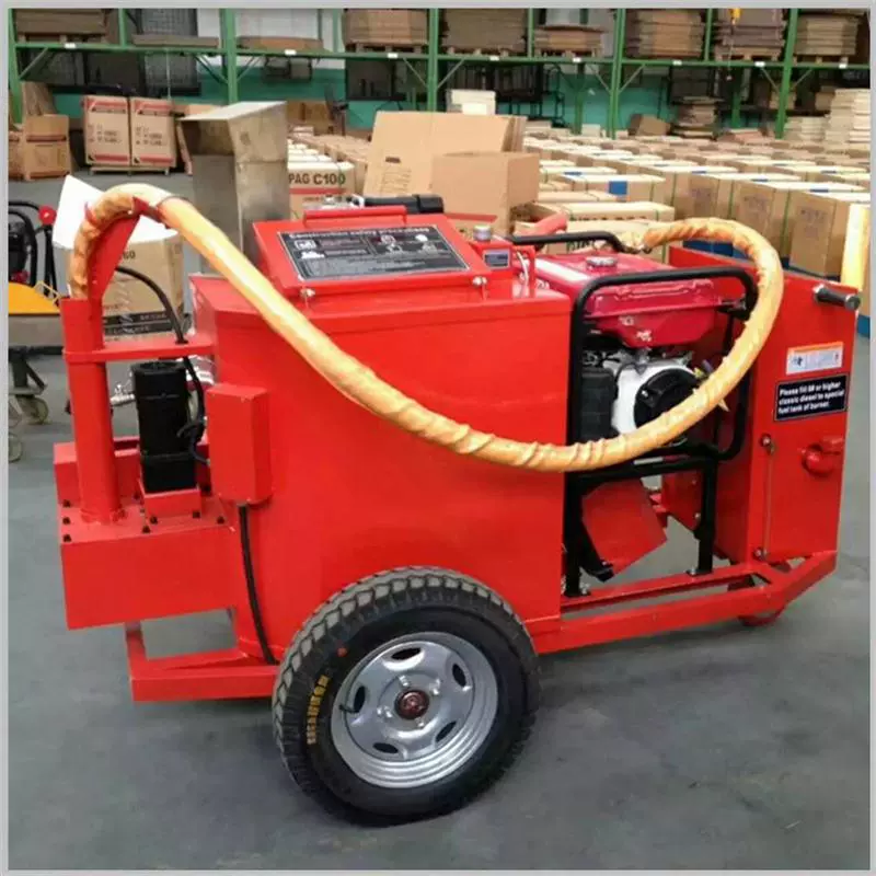 Машина для герметизации асфальта на 100 литров небольшой размер легкий вес небольшая ручная машина для герметизации асфальта нажимного типа