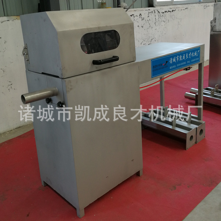 供应气动肉类填充机 牛排肥牛卷填充机 肉类加工碎肉灌料机