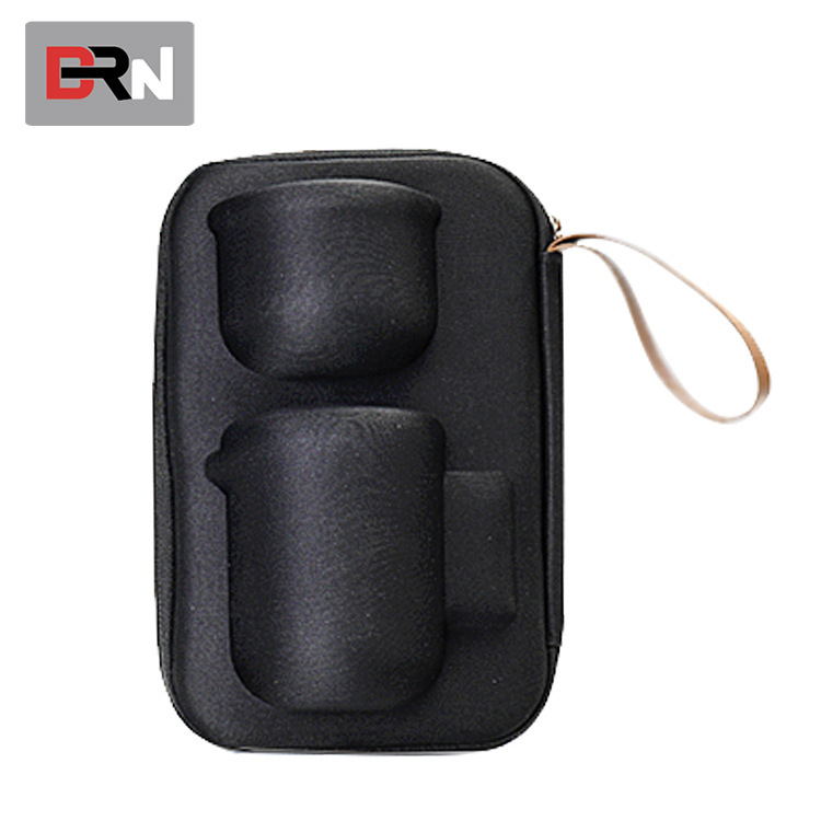 Tea Set Bag, One Pot and Two Cups, Ceramic Tea Cup Packaging Box, Eva Bag, Tea Set Storage, Portable Travel Bag, Customizable