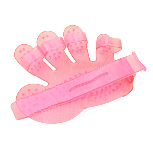 Wholesale Five Finger Shaped Pet Bathing Brush Dog Cleaning Brush Palm Massage Brush Dog Hair Brush Cleaning Supplies
