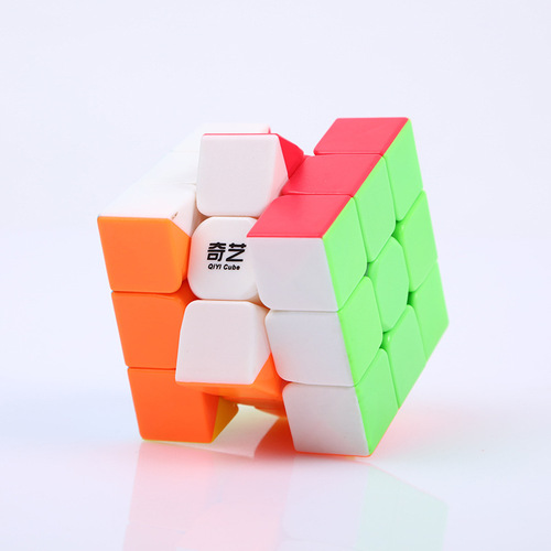 Hot selling Qiyi Rubik's Cube third level W Warrior Rubik's Cube smooth children and adults decompression educational toys manufacturer wholesale