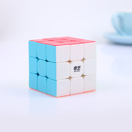 Hot selling Qiyi Rubik's Cube third level W Warrior Rubik's Cube smooth children and adults decompression educational toys manufacturer wholesale