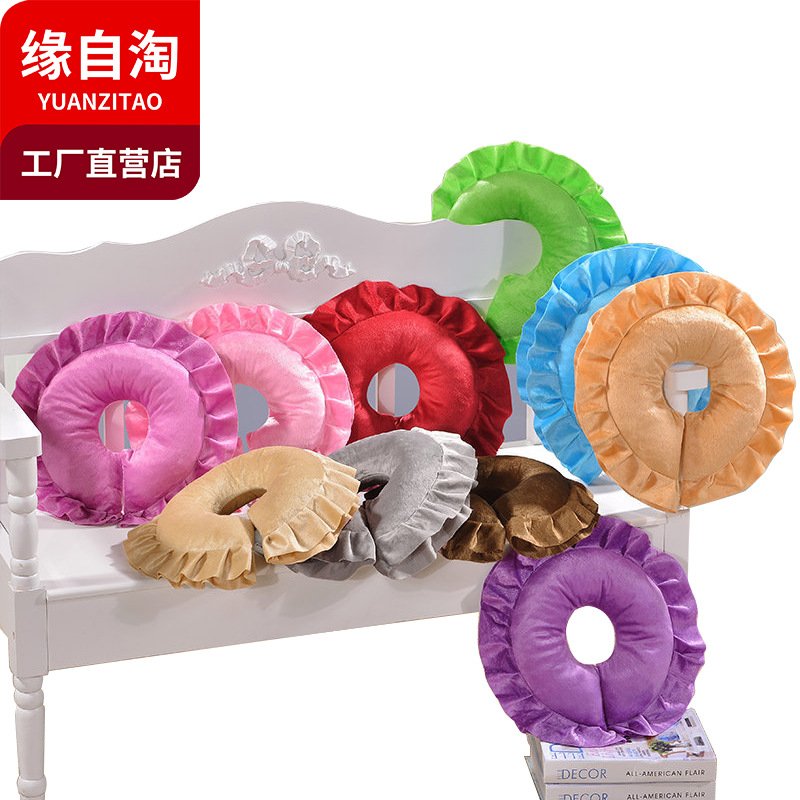Yuan Zitao Home Textile Beauty Salon Pillow Removable and Washable Massage Bed Head Neck Pillow Office Nap Pillow
