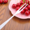 Fashionable fruit dessert fruit fork stainless steel