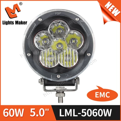 LED Duman Fənəri 60W Avtomobil Mexaniki İş Fənəri, Wrangler Dəyişdirilmiş Dəniz