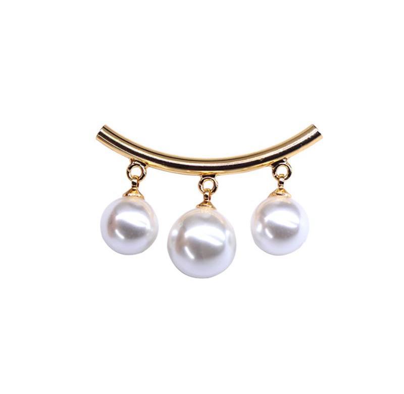 Ruan Hao Perla práctica broche anti-exposición broche europeo y americano anti-exposición hebilla estilo coreano pin ajustado a la cintura