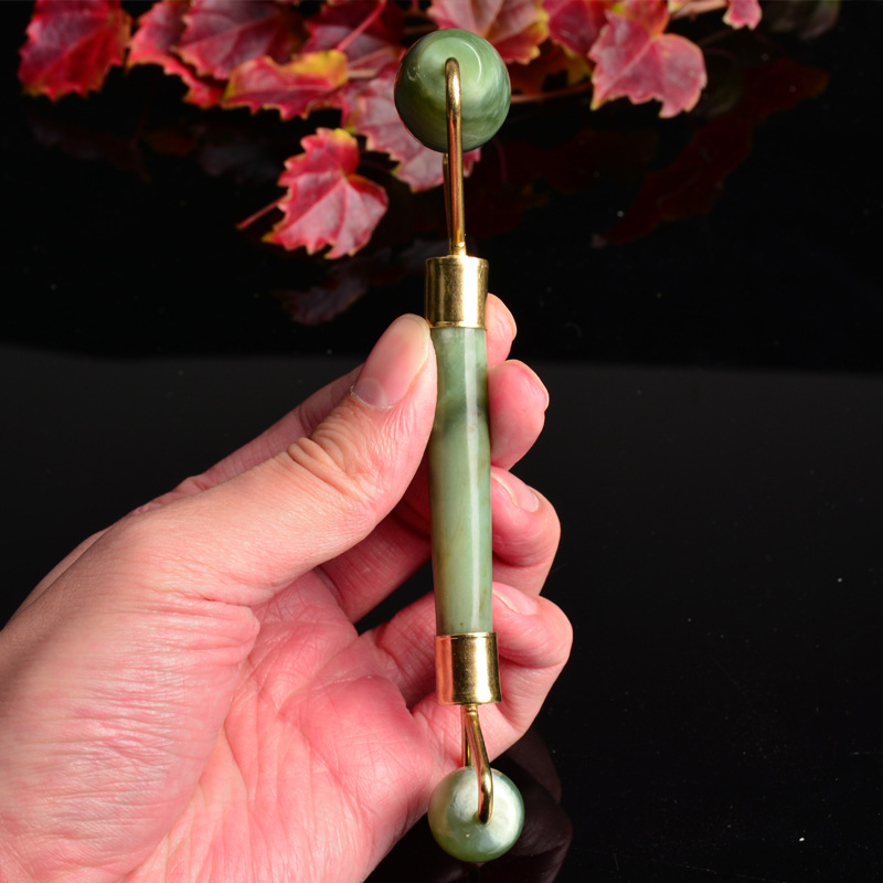 Hongxing fábrica Jade contenedor Jade rodillo de doble cabeza de soldadura estante grande de oro sin caer sin sonido anormal