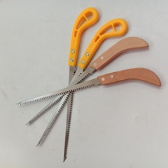 Wholesale wooden handle. Plastic handle small hand saw, wall saw, wood hole saw, chicken tail saw, garden tool, Yuanhong Tools