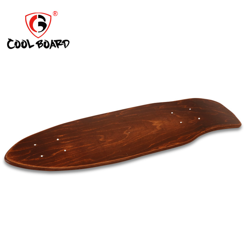 Four-Wheel Skateboard Deck, Plus Maple Northeastern Maple Deck, Seven to Nine-Layer Small Fish Board Smooth Deck, Sold by the Manufacturer