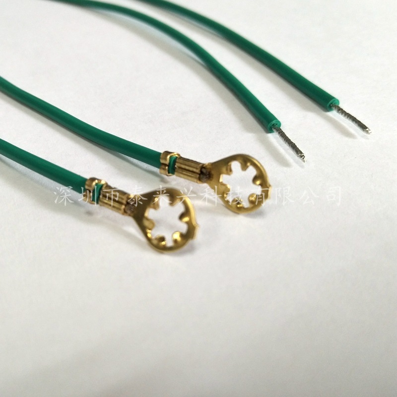 供应1015 18AWG 美规电子线 浸锡 铆压端子 电器内部安装线