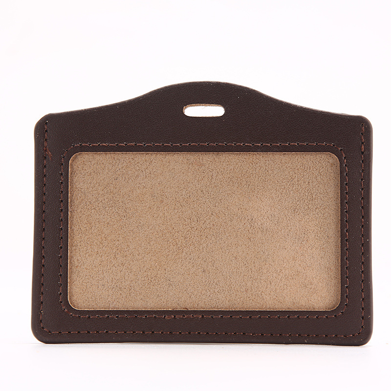 Jinbeisi insignia de cuero titular de la tarjeta de identificación titular de la tarjeta cordón permiso de trabajo caso de cuero tarjeta de trabajo titular de la tarjeta de acceso del estudiante