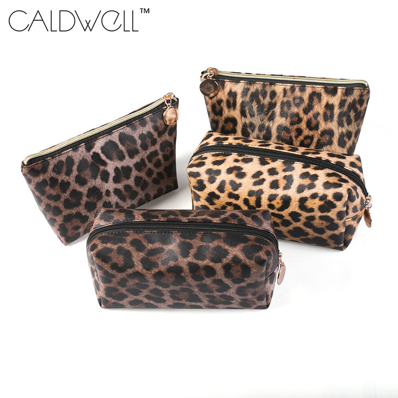 Cross-border in stock New Leopard Dumpling Cosmetic Bag Large Capacity Multi-functional Portable Storage Bag Three-piece Women's Bag Cross-border in stock New Leopard Dumpling Cosmetic Bag Large Capacity Multi-functional Portable Storage Bag Three-piece Women's Bag