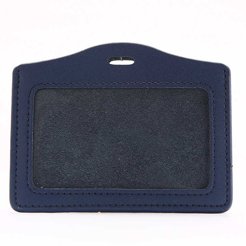 Jinbeisi insignia de cuero titular de la tarjeta de identificación titular de la tarjeta cordón permiso de trabajo caso de cuero tarjeta de trabajo titular de la tarjeta de acceso del estudiante