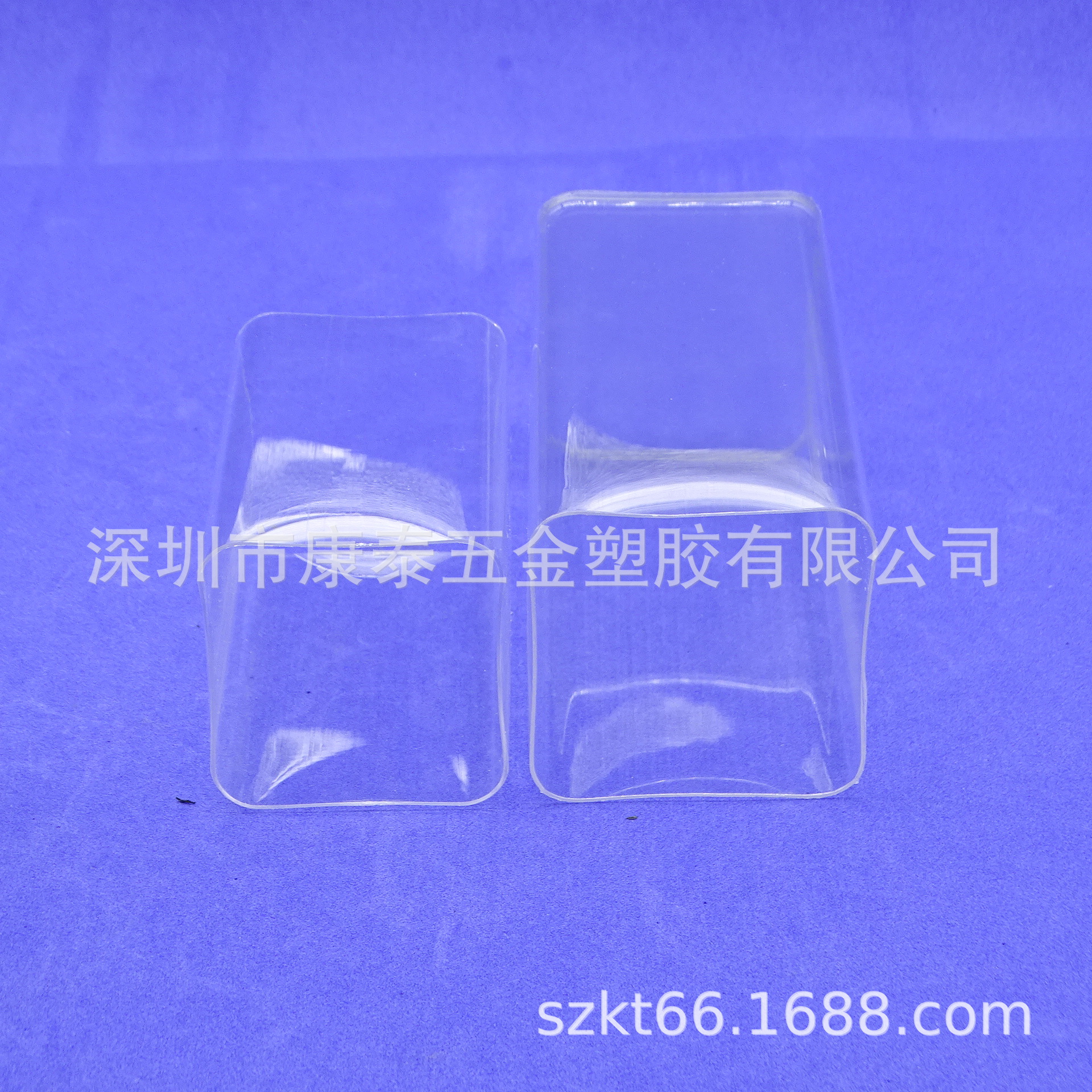 供应PVC塑料方管 PC硬管 PETG方形包装管 颜色可指定 量大免费开