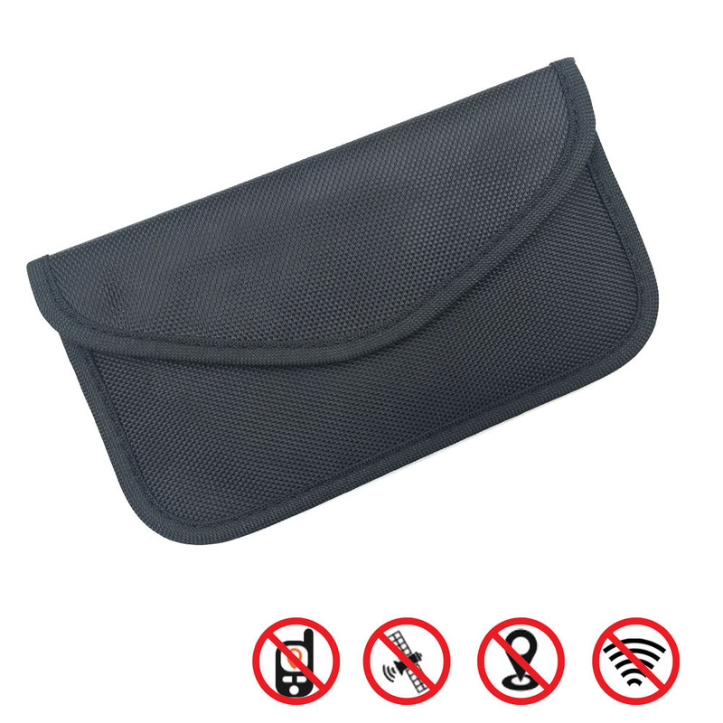 Large Anti-radiation Mobile Phone Case Mobile Phone Signal Shielding Bag Shielding Car Key Anti-theft Bag Signal Shielding Bag