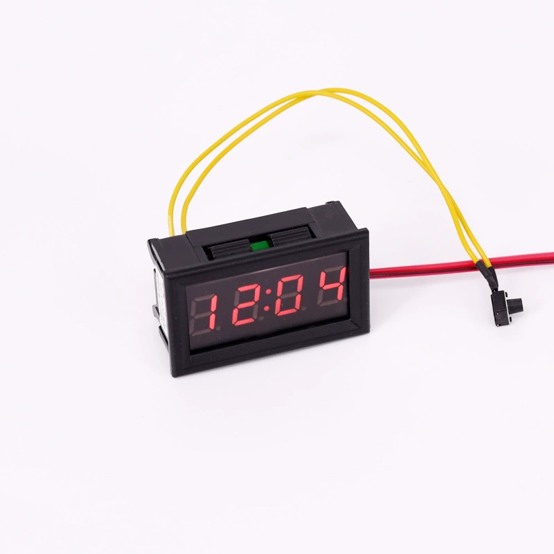 Digital highly precise watch, electronic module, DIY