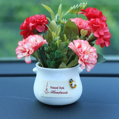 Car ornaments – car decoration plant car - big-red-fortune-ball