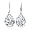 Accessory for bride, crystal earings, earrings, European style, suitable for import