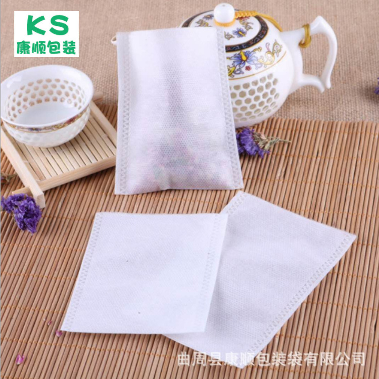 9*12厂家批发热封 无纺布平口茶包袋药材过滤袋 调料包