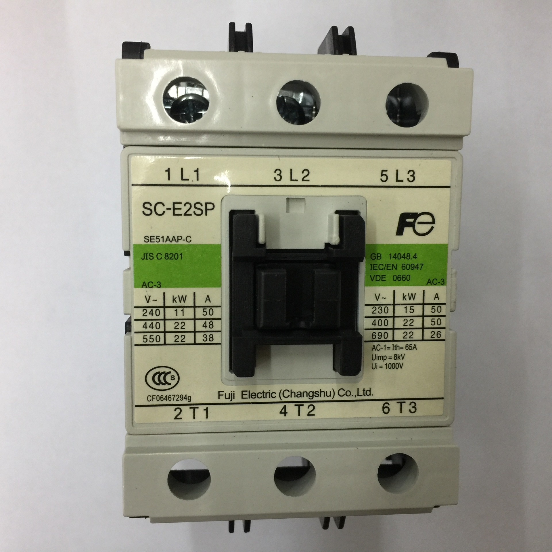原装正品SC-E2SP AC220V常熟富士三级交流接触器